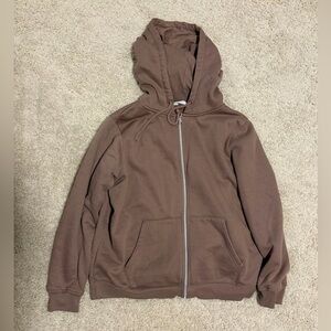 Primark Taupe Zip-Up Sweatshirt